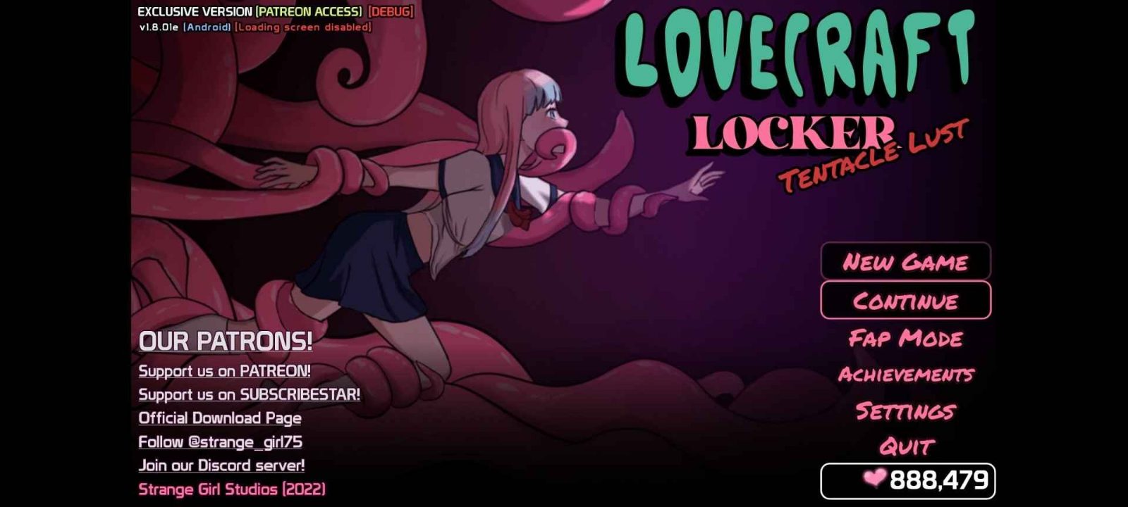 Lovecraft Locker 菜单操作 实机截图 4