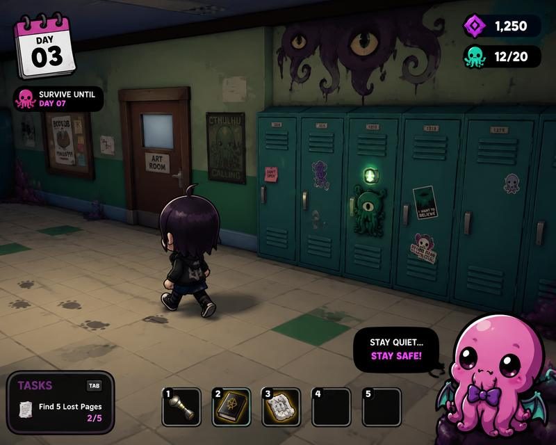 Lovecraft Locker 玩法展示 内容截图 5