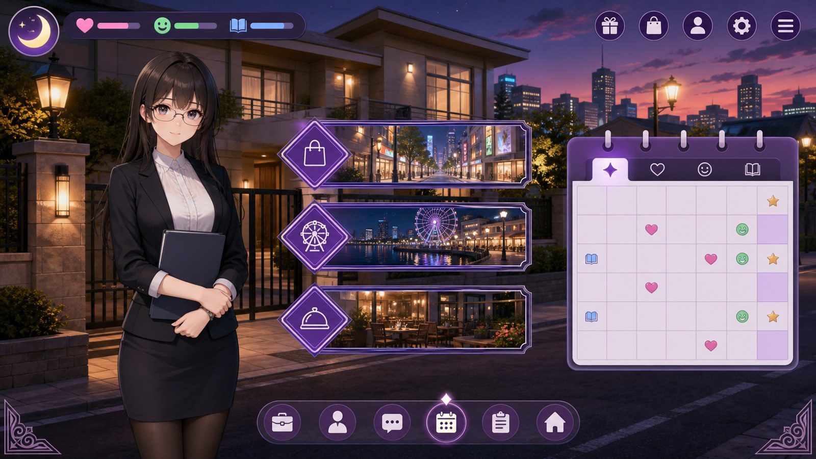 姊妹的侍奉 角色路线 演示图 6